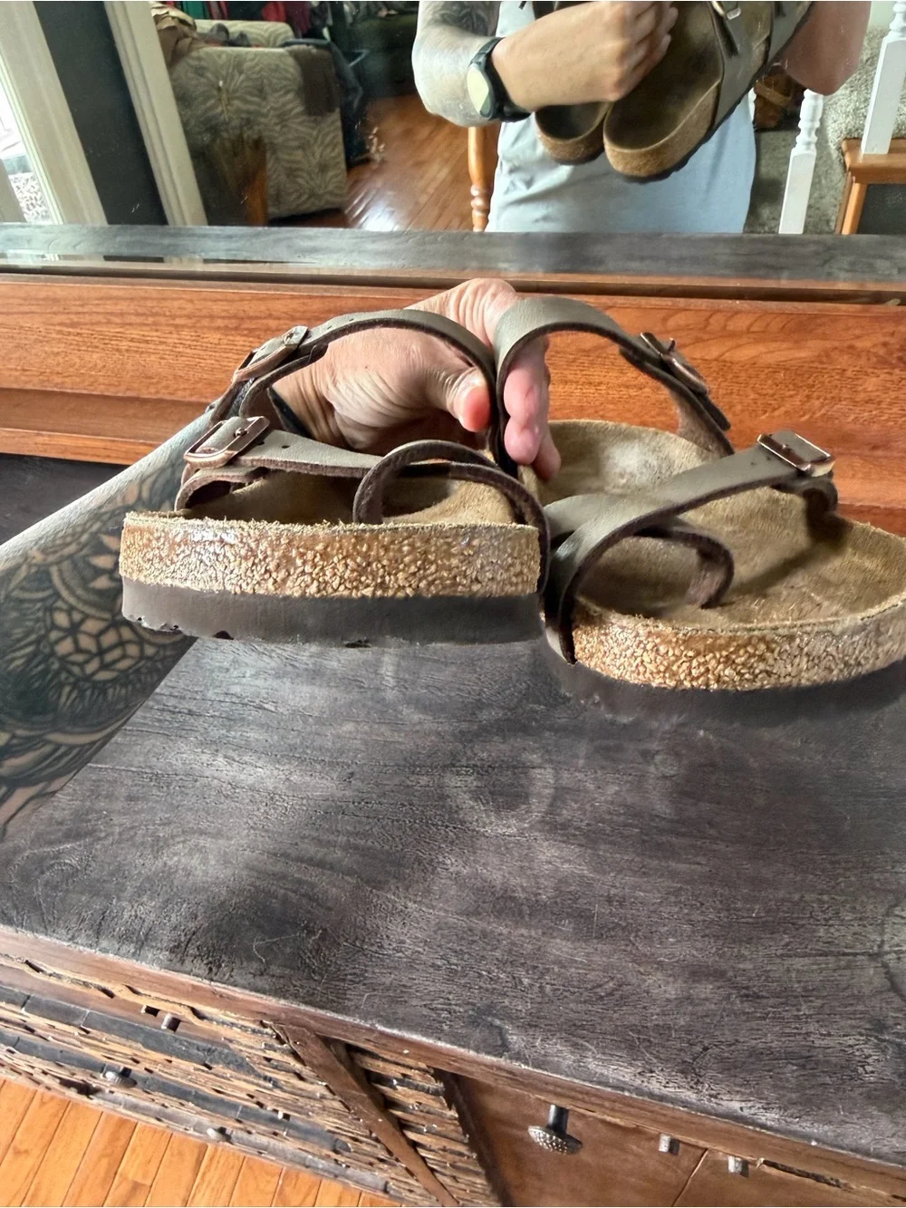Birkenstock sandals in size 38 - Picture 5 of 7